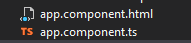 AppComponent miejsce ich w Visual Studio